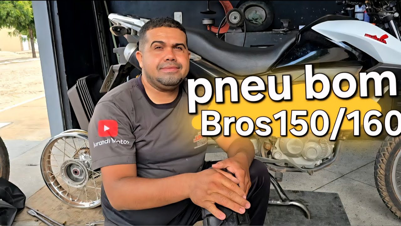 Um bom pneu para Bros160 Bros150