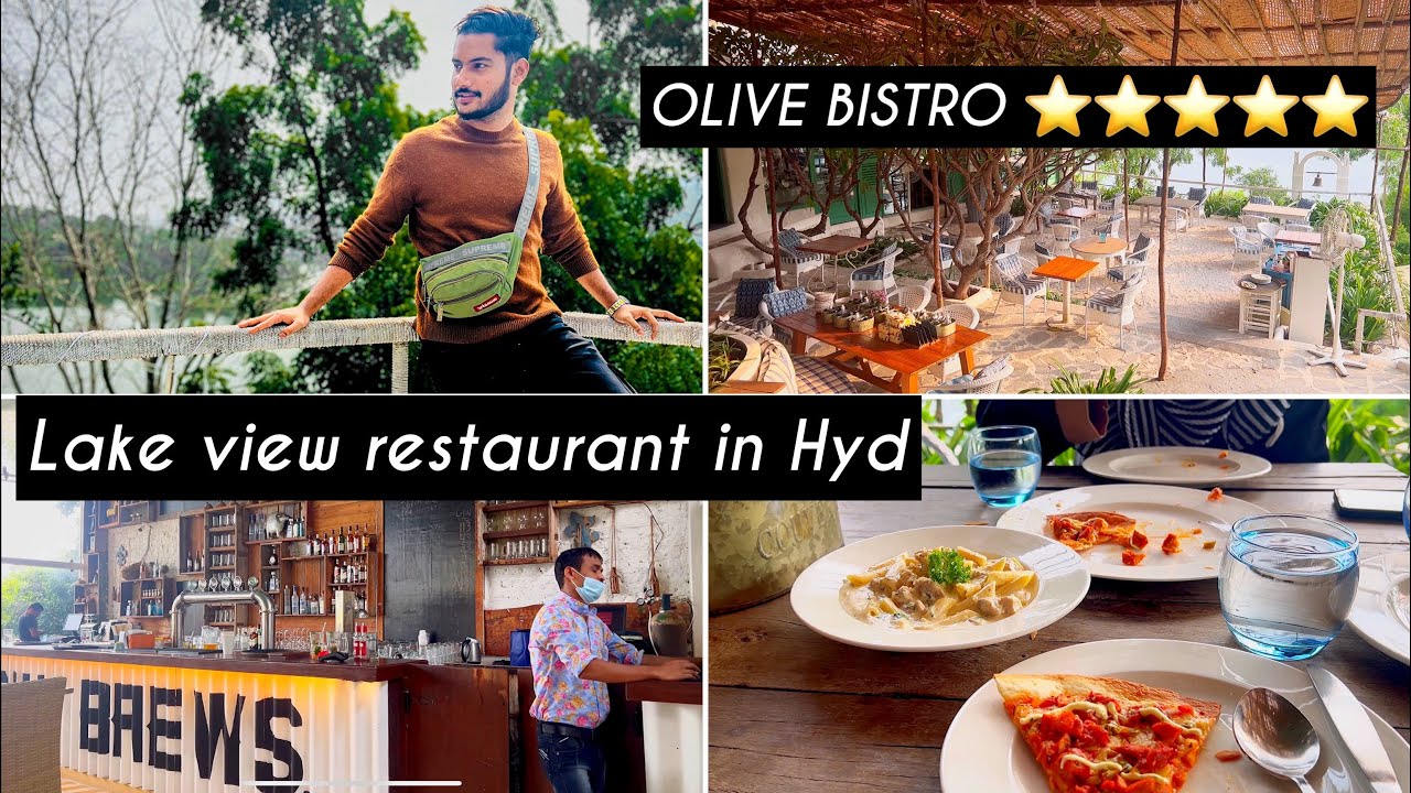 OLIVE BISTRO HYDERABAD | LAKE VIEW RESTAURANT IN HYD | THAT HYDERABADI VLOGGER