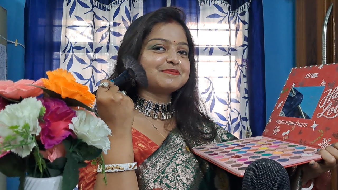 ASMR Doing my Birthday Party Makeup 💄