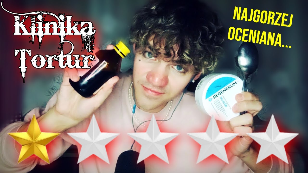 ASMR PL Najgorzej Recenzowana Klinika Tortur roleplay po polsku
