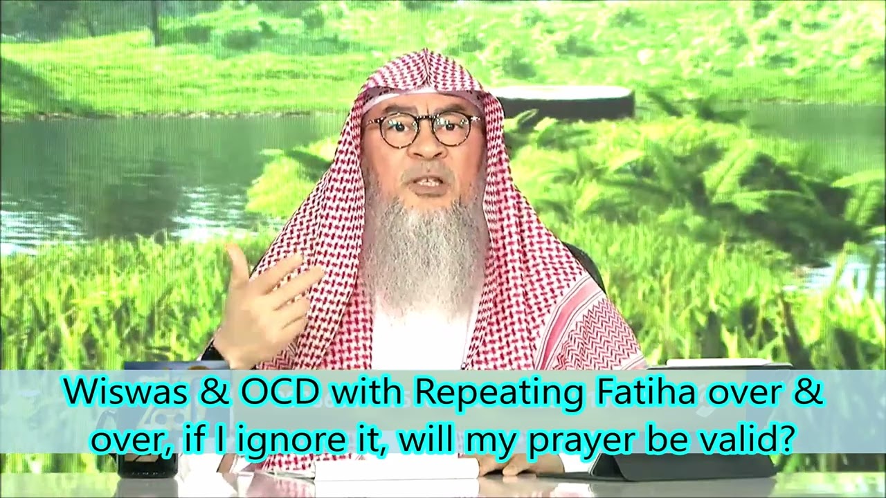 Wiswas & OCD with Repeating Surah Over and Over, if I ignore it, will my prayer be valid