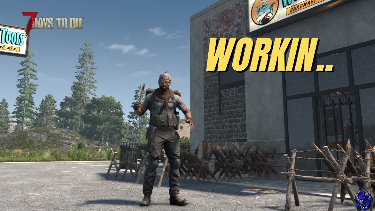 Base Work | 7 Days to Die Survival Episode 11