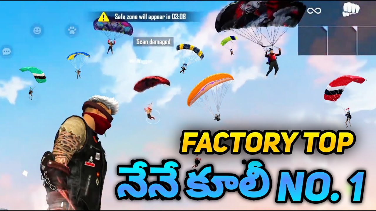 Factory Top 🔥 Next Level Gameplay 🔥 | OP Fist Skills | Super Headshots - Free Fire Telugu - MBG ARMY