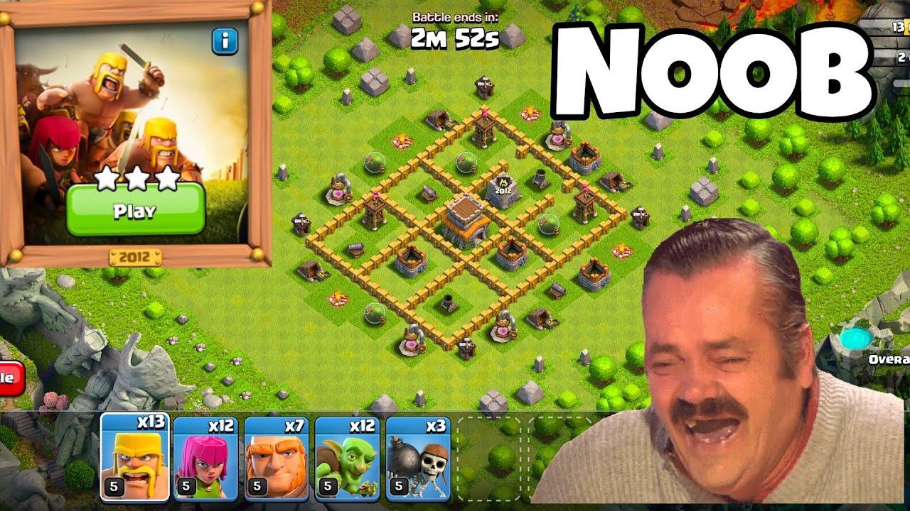 Easily 3 star the 2012 Challenge | COC New event attack | Peaceboy gaming (Clash of clans)