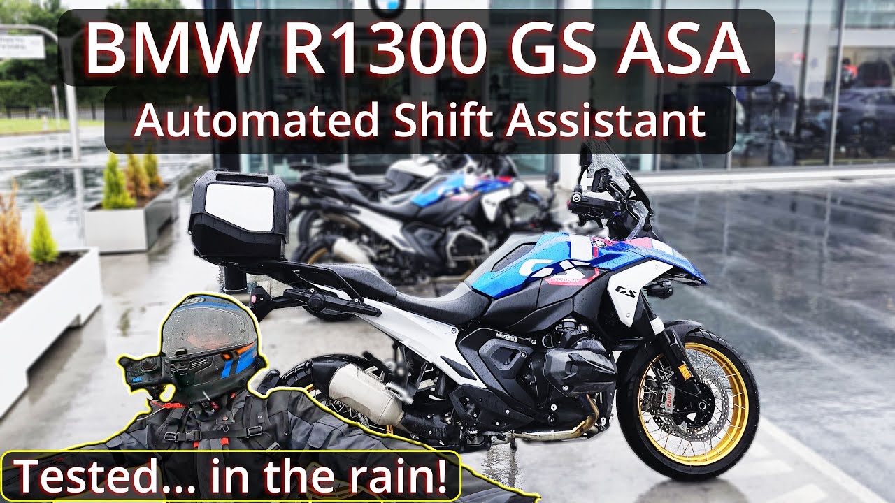 BMW R1300 GS ASA - First Ride with the Automated Shift Assistant