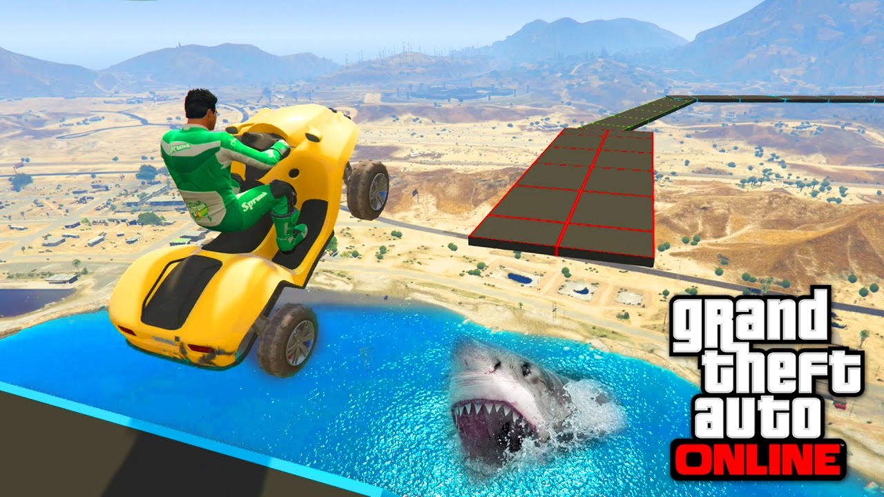 TOTAL WIPEOUT QUAD QUI ROULE SUR L'EAU - GTA 5 ONLINE