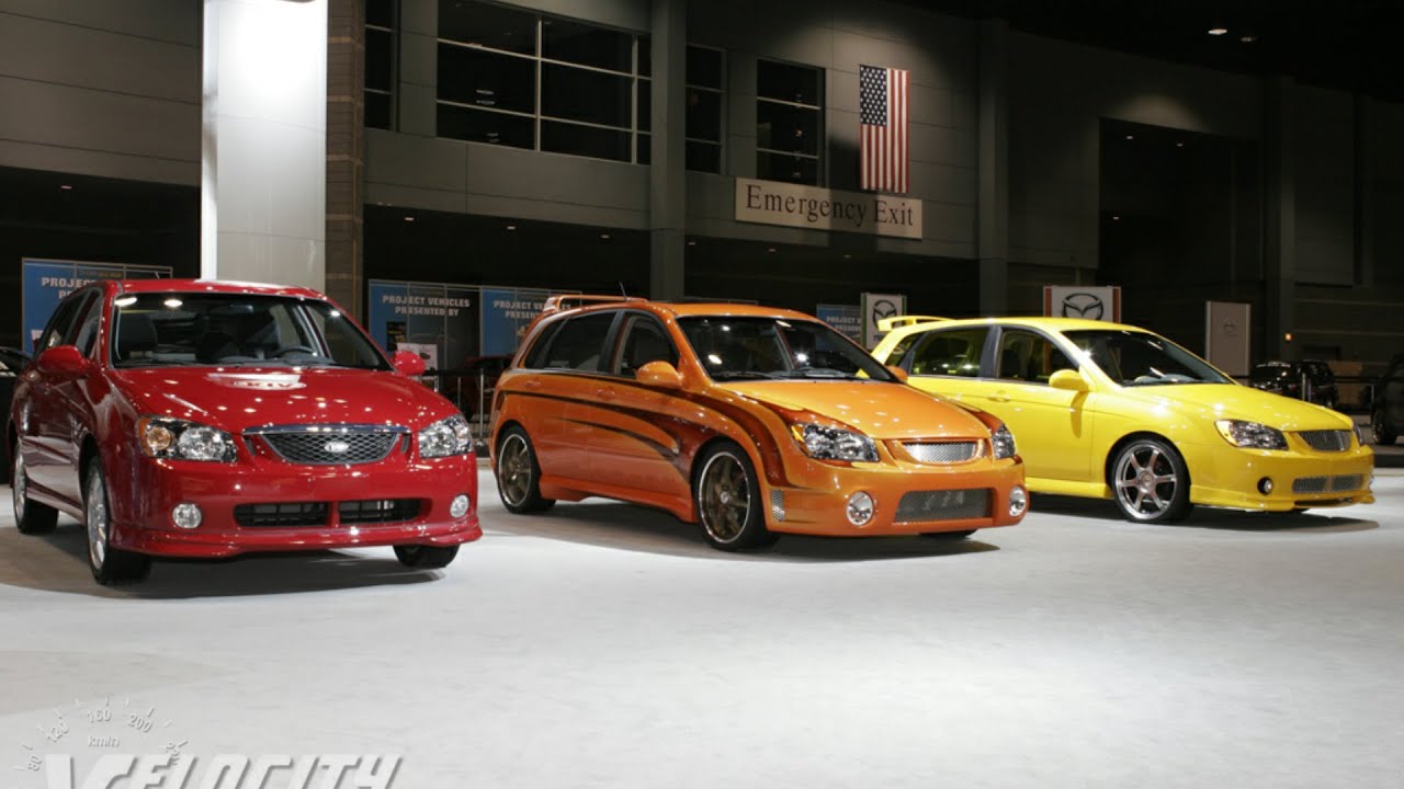 Kia Spectra SEMA Tuning