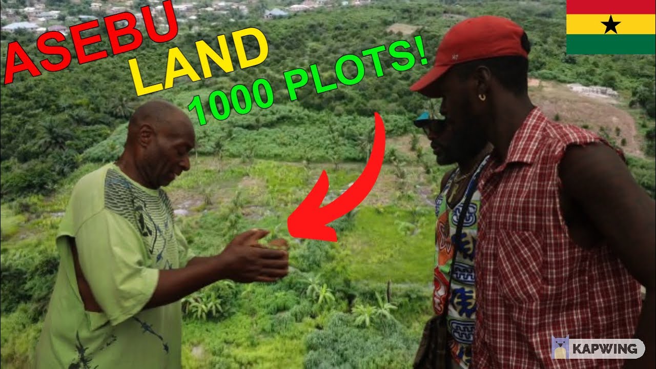 I Left America For The Asebu, Ghana Village!!! 1000 Plots Of Land?!
