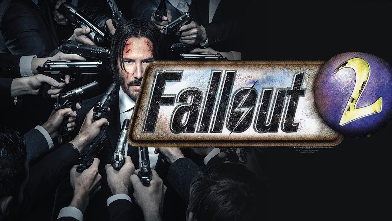 Fallout 2 Джон Уик (билд через максимальную скорострельность)
