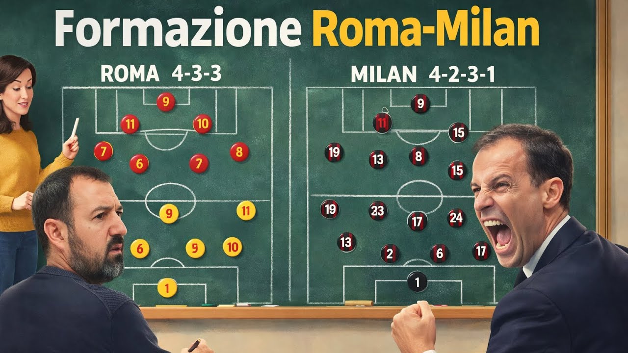 FORMAZIONE MILAN ASPETTANDO IL 70 ESIMO!
