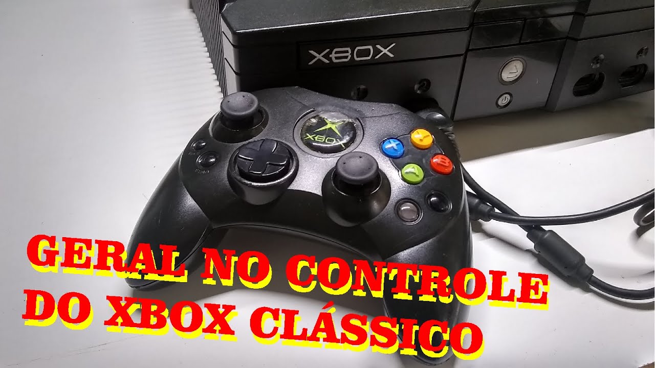 DICA DE REPARO DO CONTROLE DO XBOX CLÁSSICO - TROCA DOS ANALÓGICOS E CABO QUEBRADO