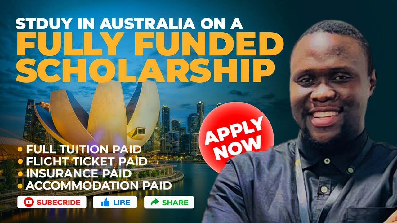 Study in Australia on a Fully Funded Scholarships /  Full Tuition Fee paid / Flight ticket paid