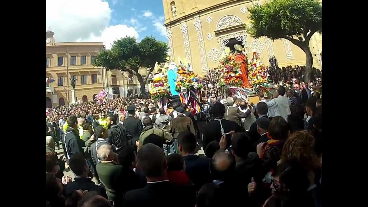 Easter in misilmeri, sicily