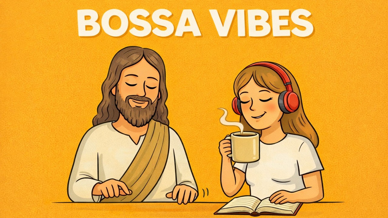 ✨Quiet Coffee with Jesus ☕ Calm Caf&eacute; Jazz Inspired by Scripture