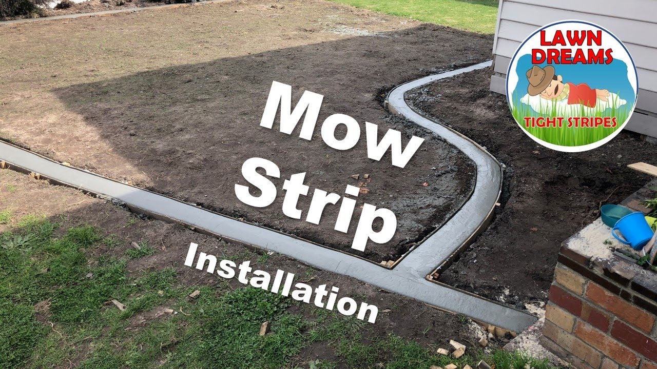 Mow Strip Lawn Border edging