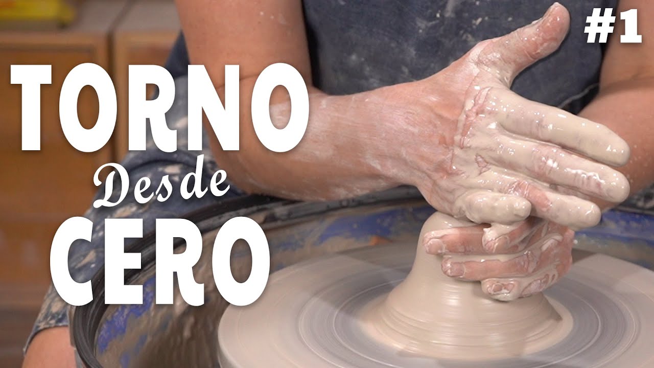 Torno desde Cero para Principiantes, paso a paso, t&eacute;cnicas, tips. Ceramica y Alfareria