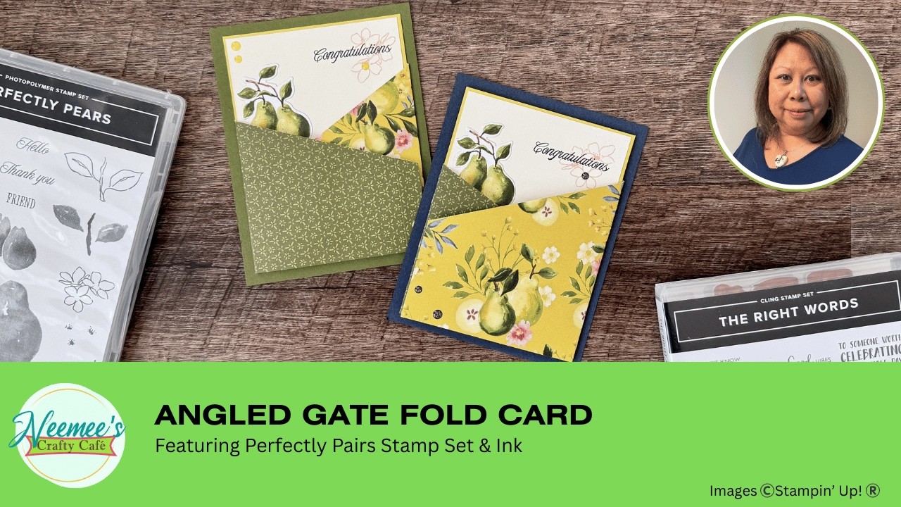 Angled Gate Fold Card
