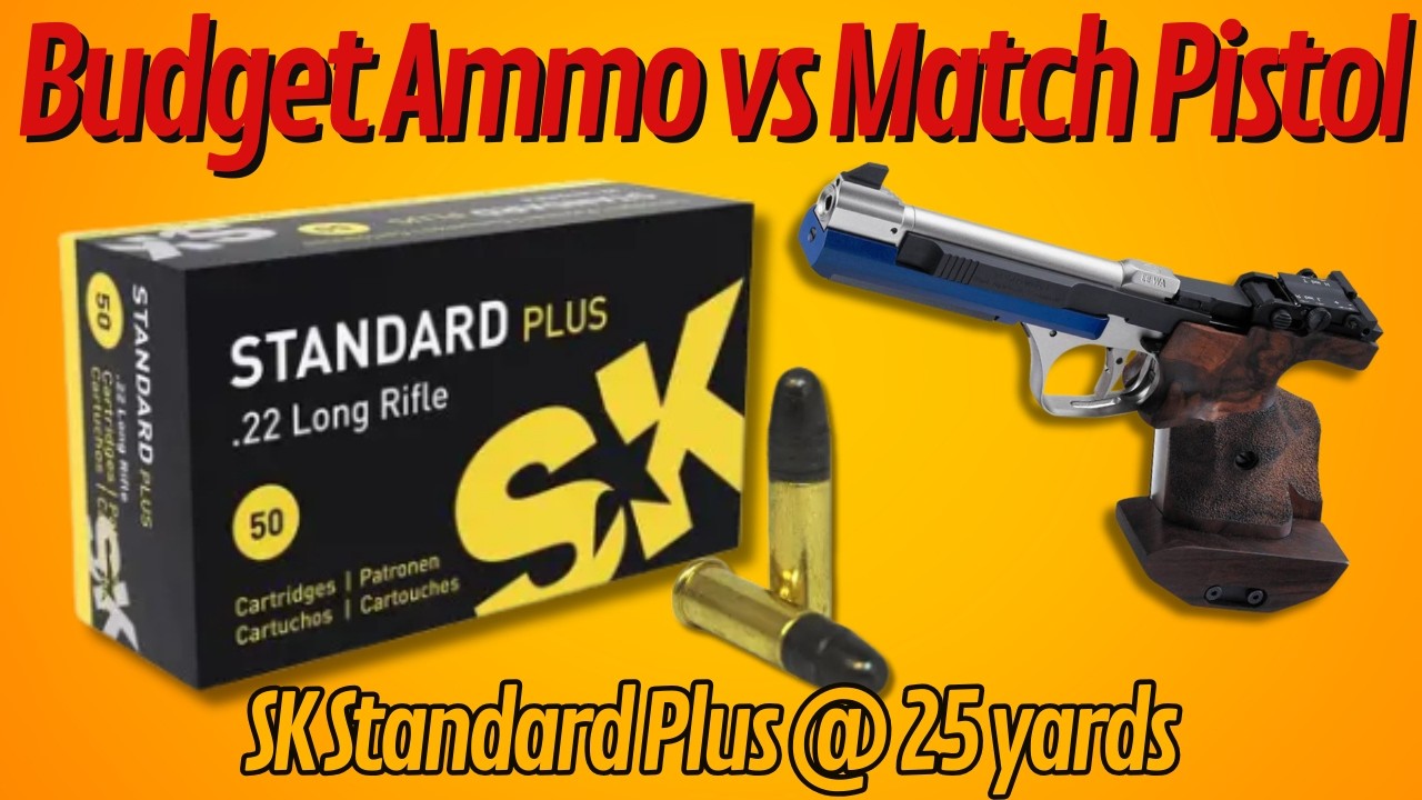 Budget Ammo, Match Pistol – Does SK Standard Plus Deliver?🇩🇪