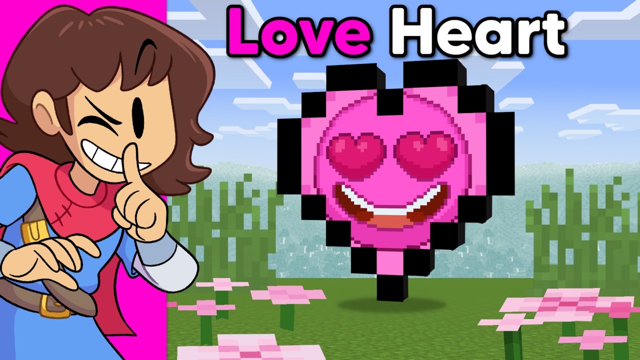 Minecraft But There's Emotion Hearts