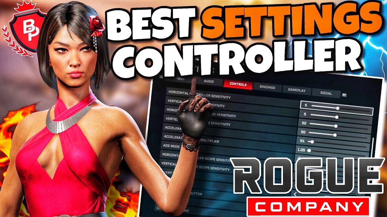 The New *BEST* Controller Settings For ROGUE COMPANY Season 14 | PS5/XBOX/PC Crosshair & Sensitivity