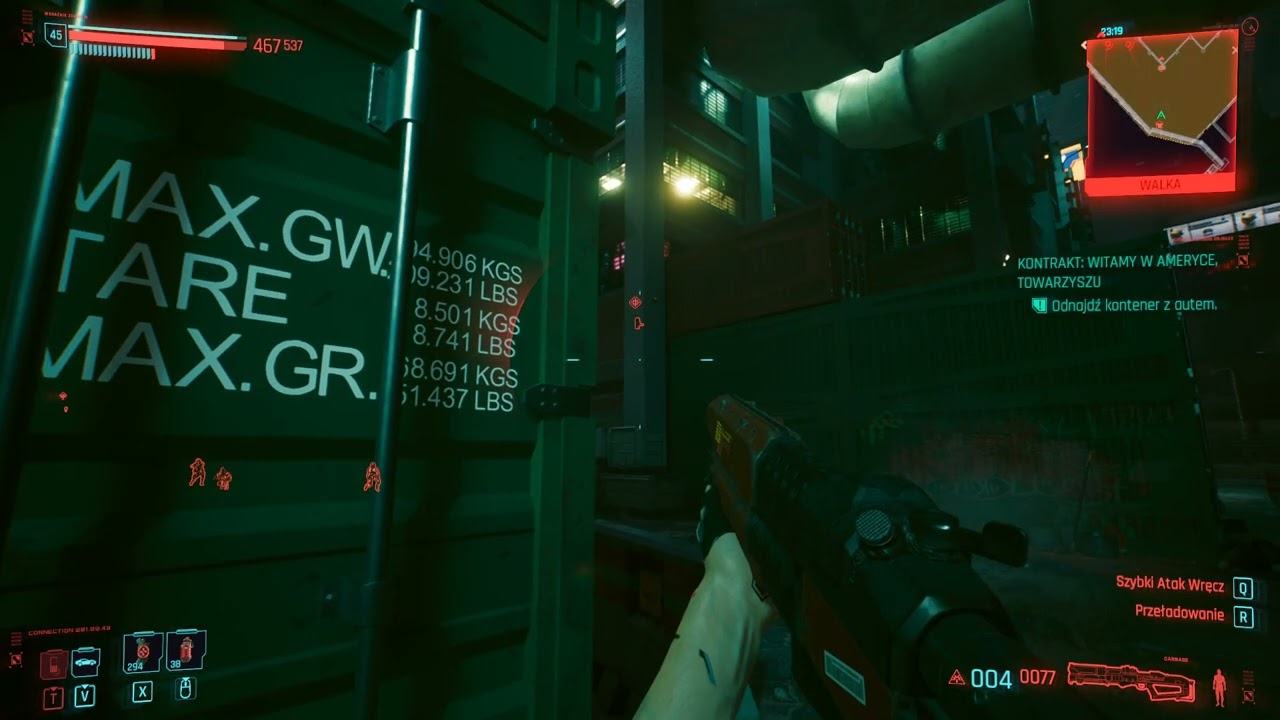 Cyberpunk 2077 Witamy w Ameryce Towarzyszu RTX 4070ti Path Tracing 1080p #99