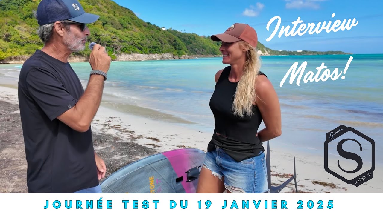 Journée TEST MATOS 2025 sur le Spot des Salines au Gosier avec rod’Stuffs GWADA