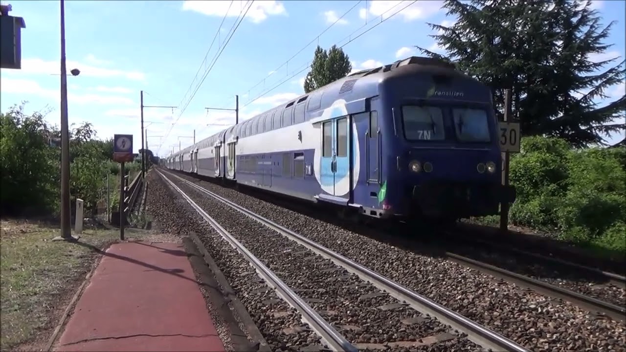 Gare de Plaisir - Les Clayes #1: Des VB2N avant l'arrivée des Régio2N (Transilien, Intercités)