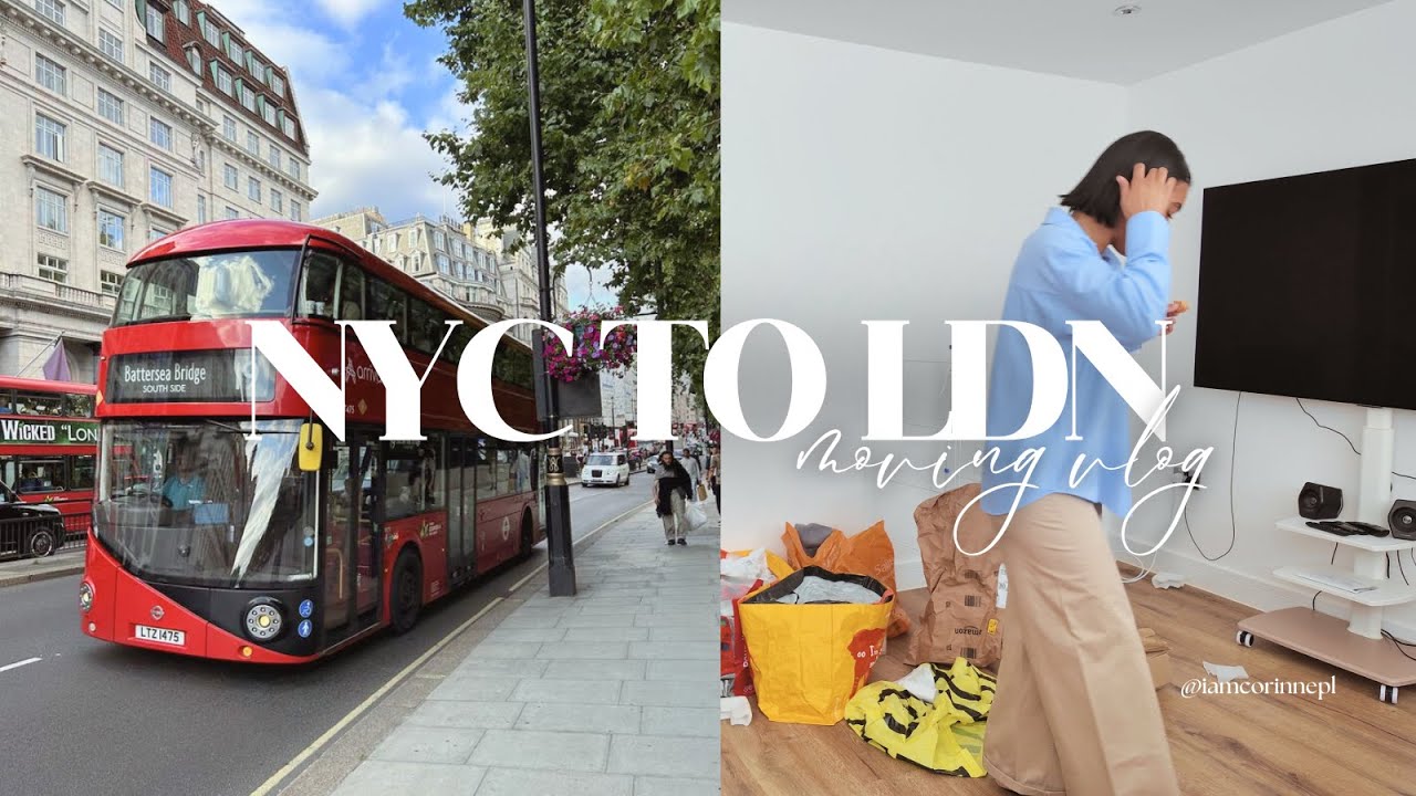 I MOVED FROM NYC TO LONDON | My First Week Abroad as a Bridal Stylist