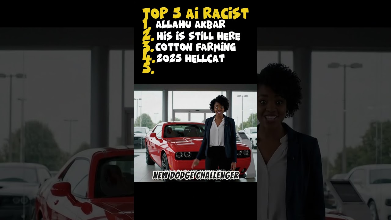 Top 5 AI Racist Jokes😱 #funny  #humor #darkhumor #memes #ai #comedy #movie