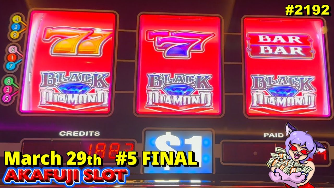 Jackpot Black Diamond Deluxe Double Nudge Slot at Pala Casino