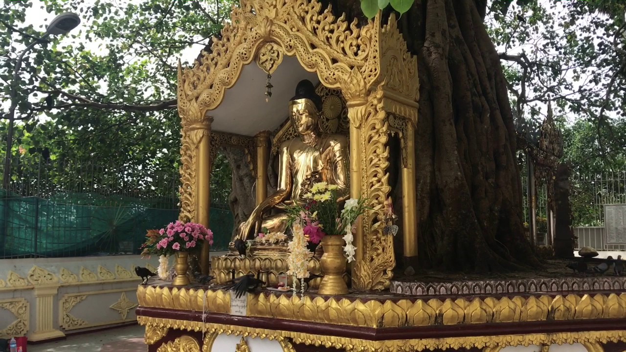 Walking around Yangon in Myanmar