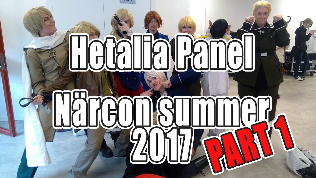 [APH] Панельная дискуссия по Hetalia на NärCon Summer 2017 (Часть 1)
