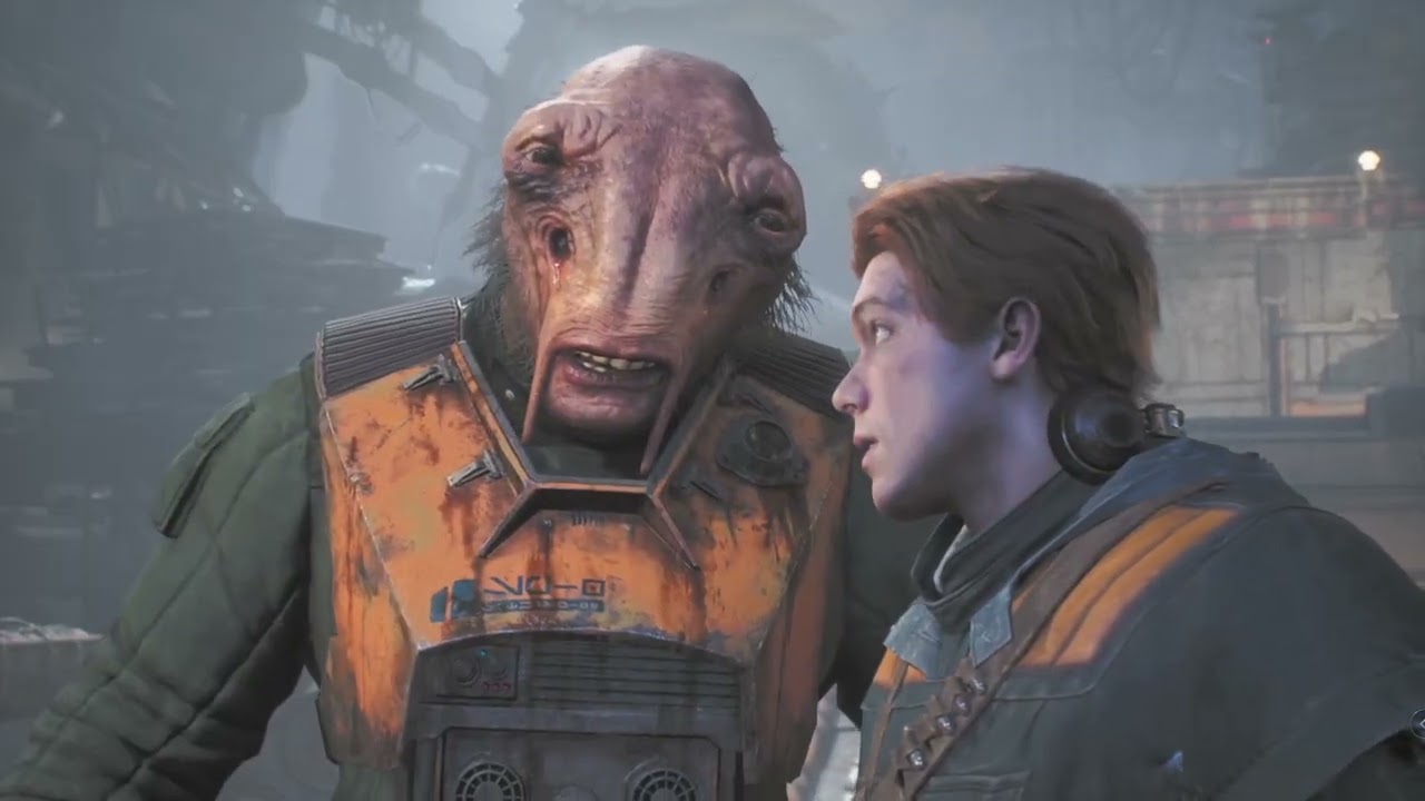 First time playing Star Wars Jedi Fallen order.