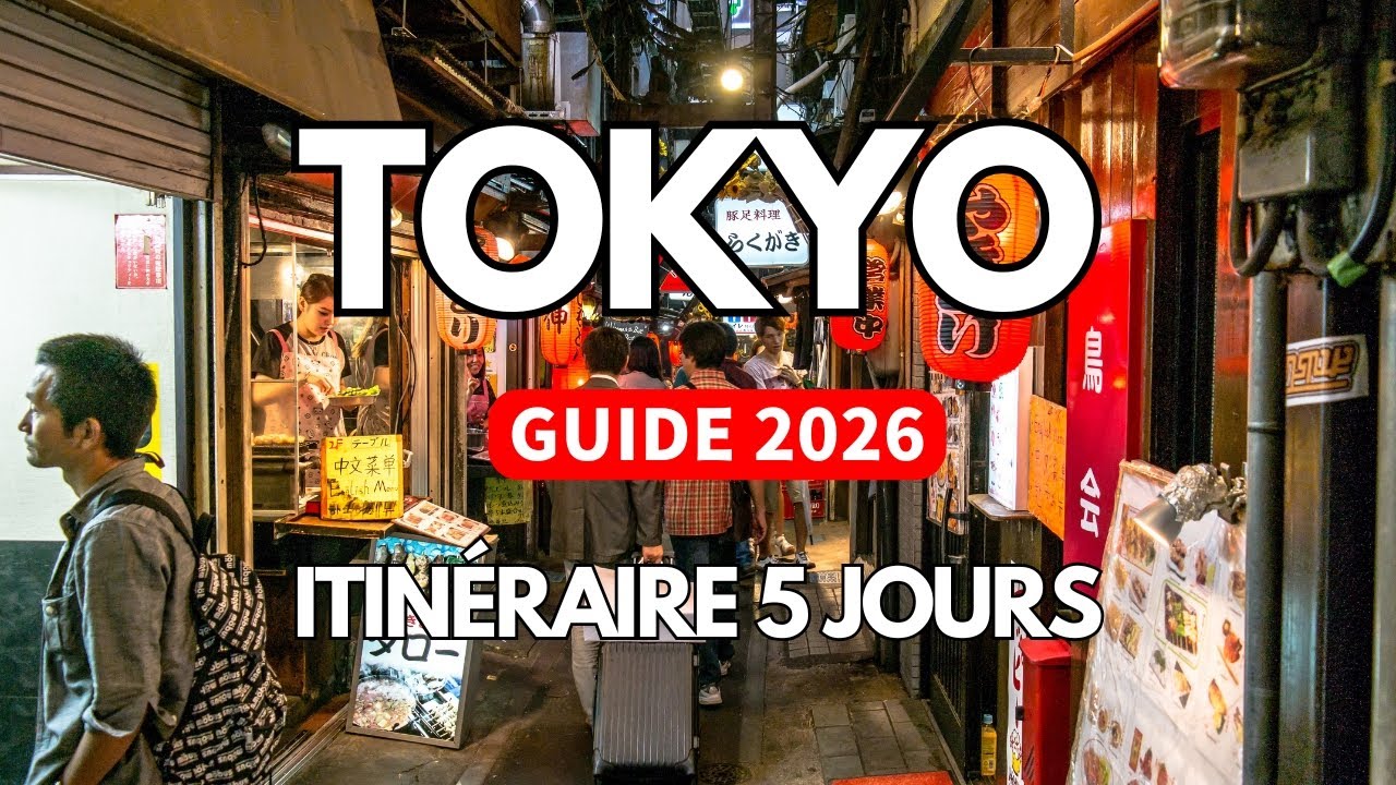Tokyo en 5 jours (Guide 2026) | L'itinéraire parfait pour un premier voyage au Japon !