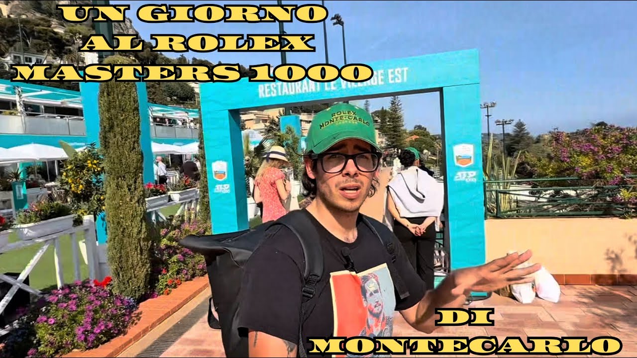 UN GIORNO IN OSPITALITY AL MASTERS 1000 DI MONTECARLO!!! VIVA IL TENNIS