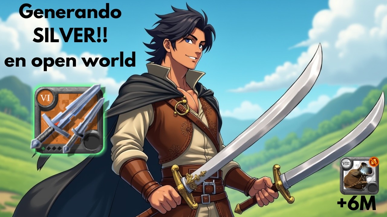 Estan FUERTES las 2 espadas - Dos espadas/Dual Sword | Open World - Albion Online