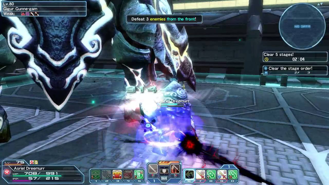 [PSO2] Solo Extreme Quest 1-5 (Br/Hu)