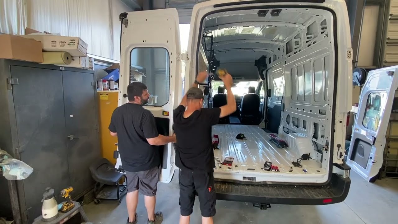 Ford Transit High Roof Cargo Van Ramp Installation - Check Out Our Ramps