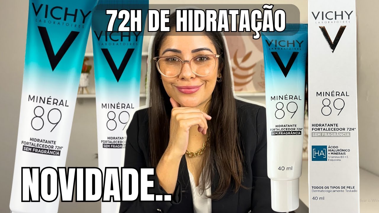 NOVO Mineral 89 Creme Hidratante Fortalecedor 72H: Resenha completa e análise da Fórmula!!