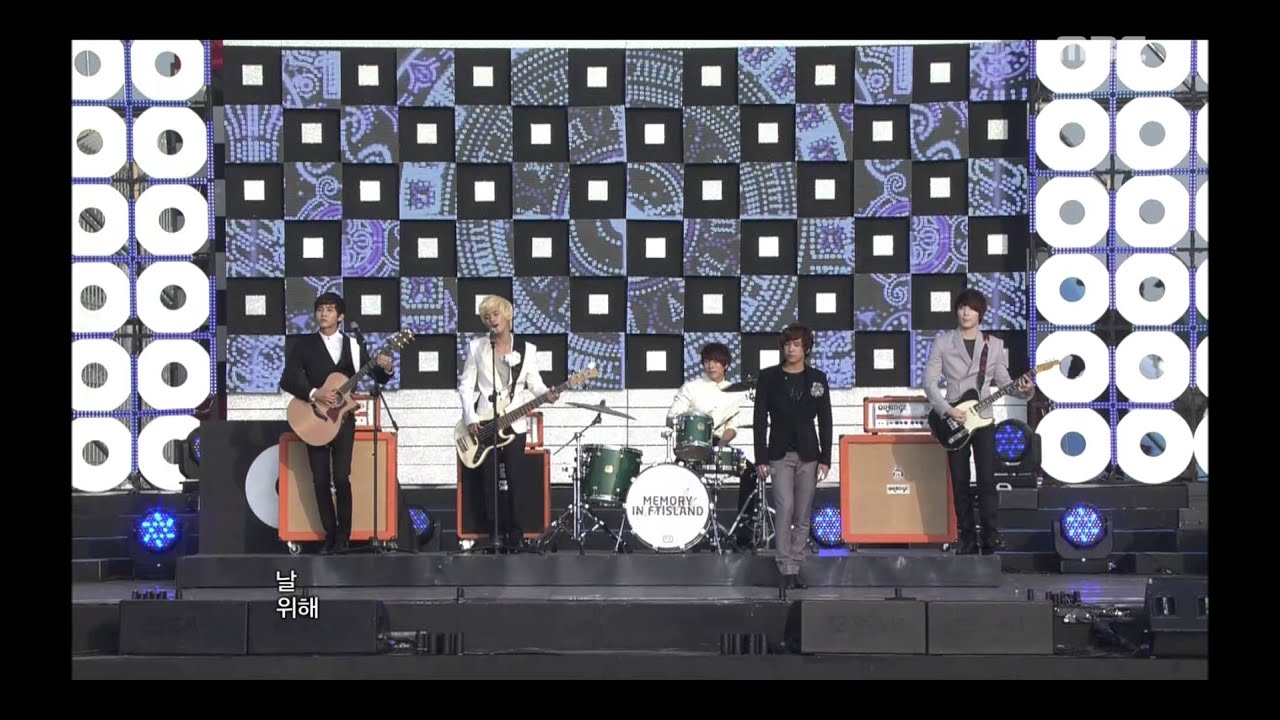 음악중심 - FTIsland - Even Your Tears, 에프티아일랜드 - 그대 눈물까지도, Music Core 20111015