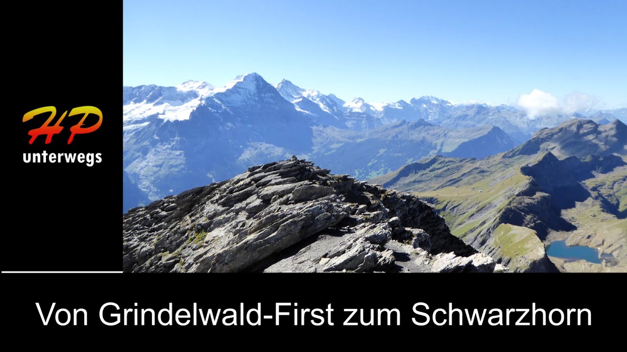 Der 3000er-Grenze entgegen: First – Schwarzhorn 2927 m