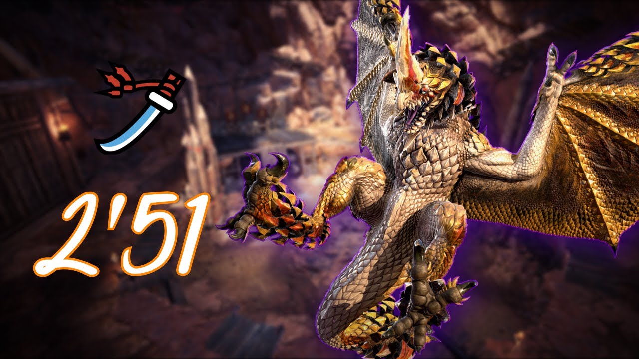 Tempered Seregios Solo 2'51"76 / Longsword / MHW:Resurgence
