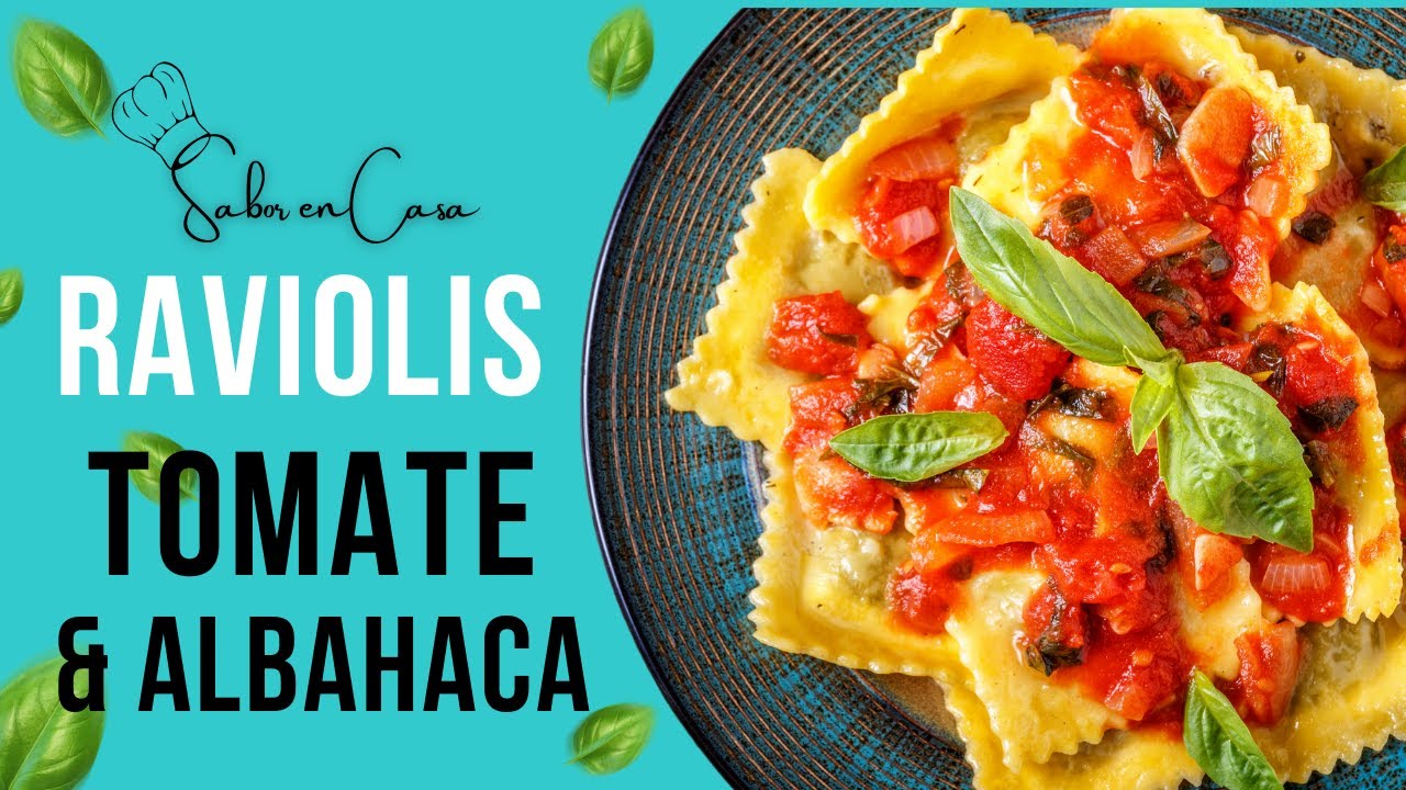 Raviolis en tomate y albahaca - HogarTv producido por Juan Gonzalo Angel Restrepo