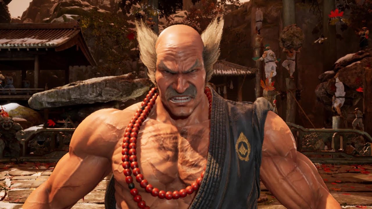 Tekken 8 - Player vs CPU (Heihachi Mishima [P1] vs. Kazuya Mishima [Medium difficulty CPU])
