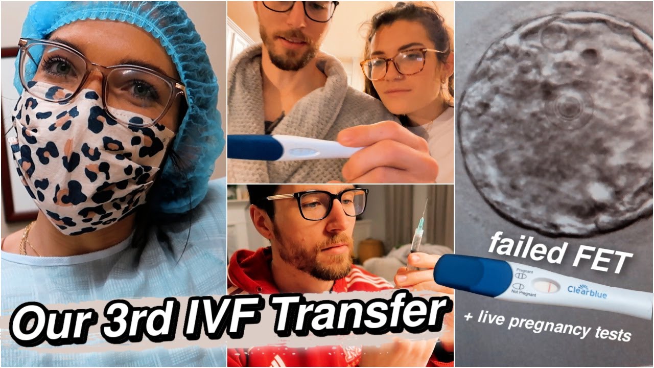 Our 3rd IVF Transfer // Failed  FET + Live Pregnancy Tests 💉 || OUR TTC + INFERTILITY JOURNEY
