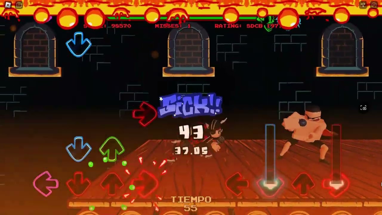 I HATE YOU (95.43%) - Mario Madness v2 | PROYECT: AFTERNIGHT - ROBLOX | 4 Misses (Left side)