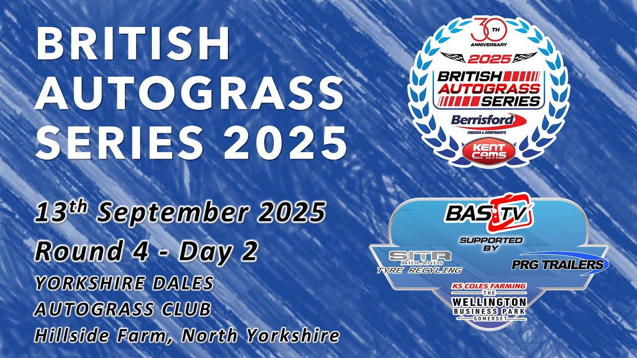 British Autograss Series 2025 - Round 4 Day 2 - YORKSHIRE DALES