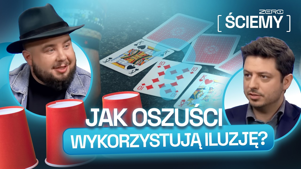 MAGIA, ILUZJA, OSZUSTWO. GOŚĆ SKUBI MAGIK | ZERO ŚCIEMY #61