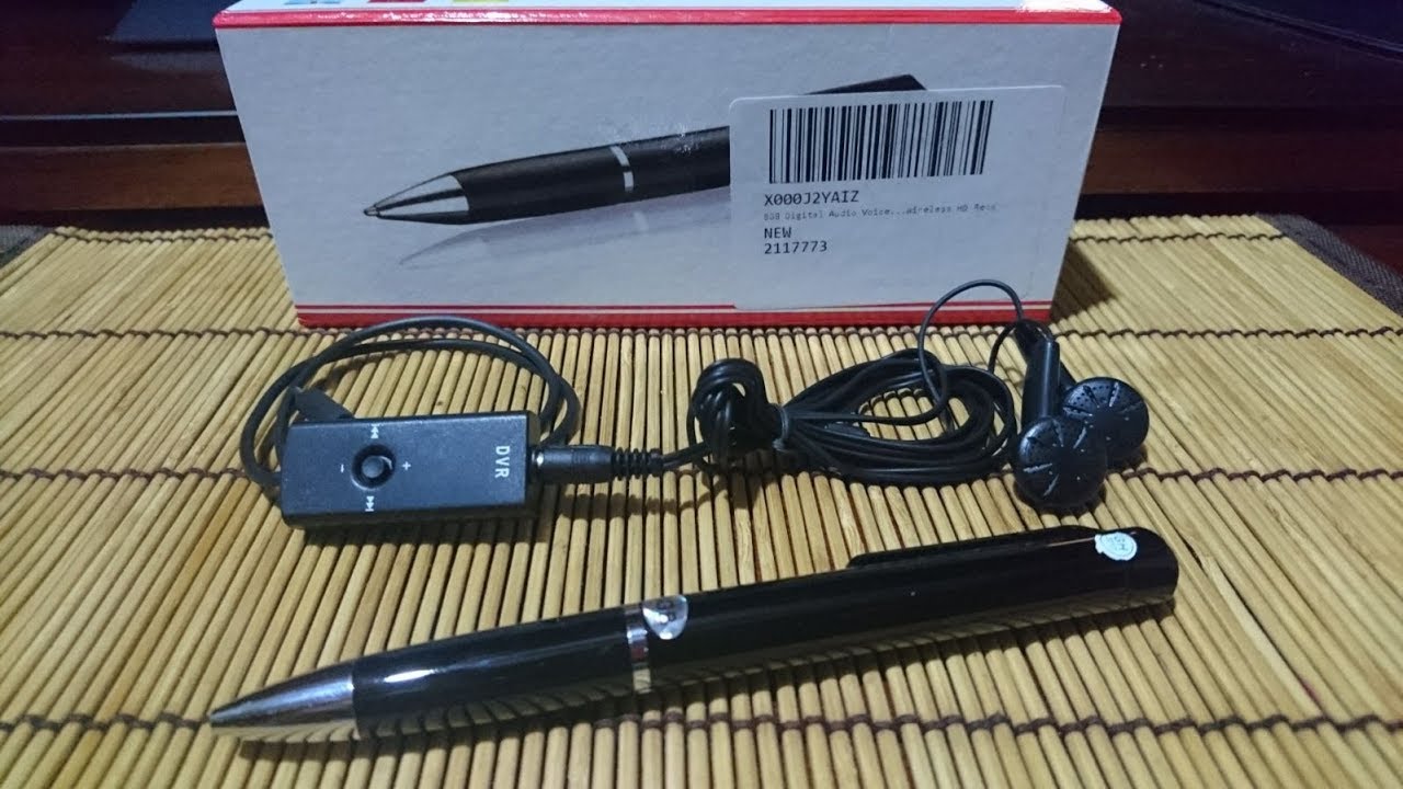 Review: Vicloon Grabadora Digital de Voz Espía tipo Bolígrafo