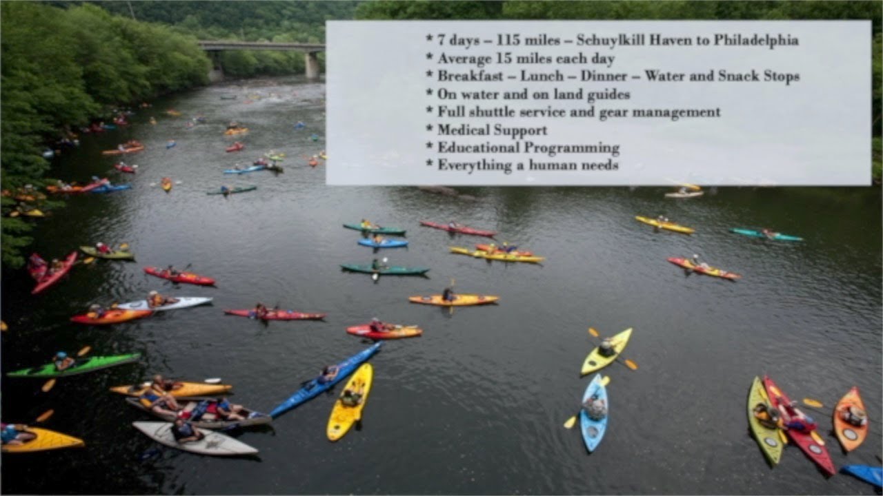 2024 Watershed Congress  The Schuylkill River Sojourn, 25 Years of Paddling and Progress